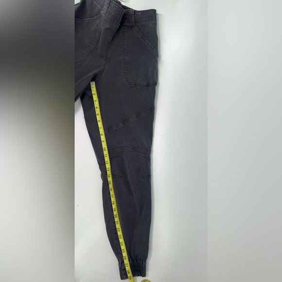Spanx Gray Stretch Twill Cargo Jogger Ankle Pants #20319R Size L Large - Picture 11 of 11